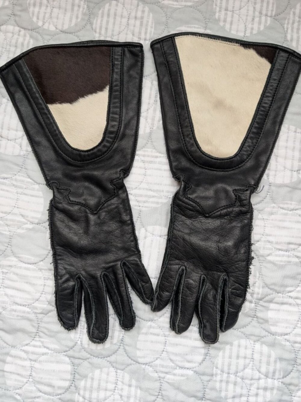 Women`s Harley Davidson Leather Gloves Size M